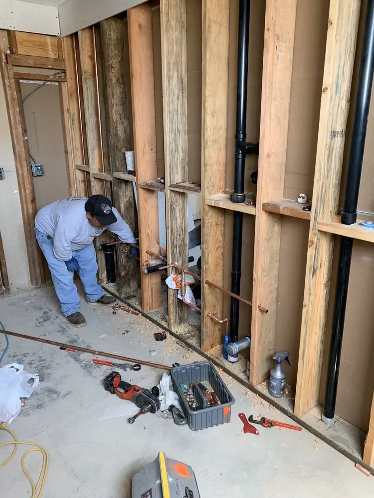 Commercial rough-in plumbing for Gas Line Repair in West Clarkston-Highland